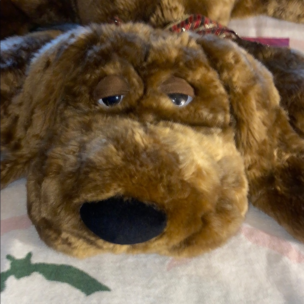 Plush Brown Dog Toy